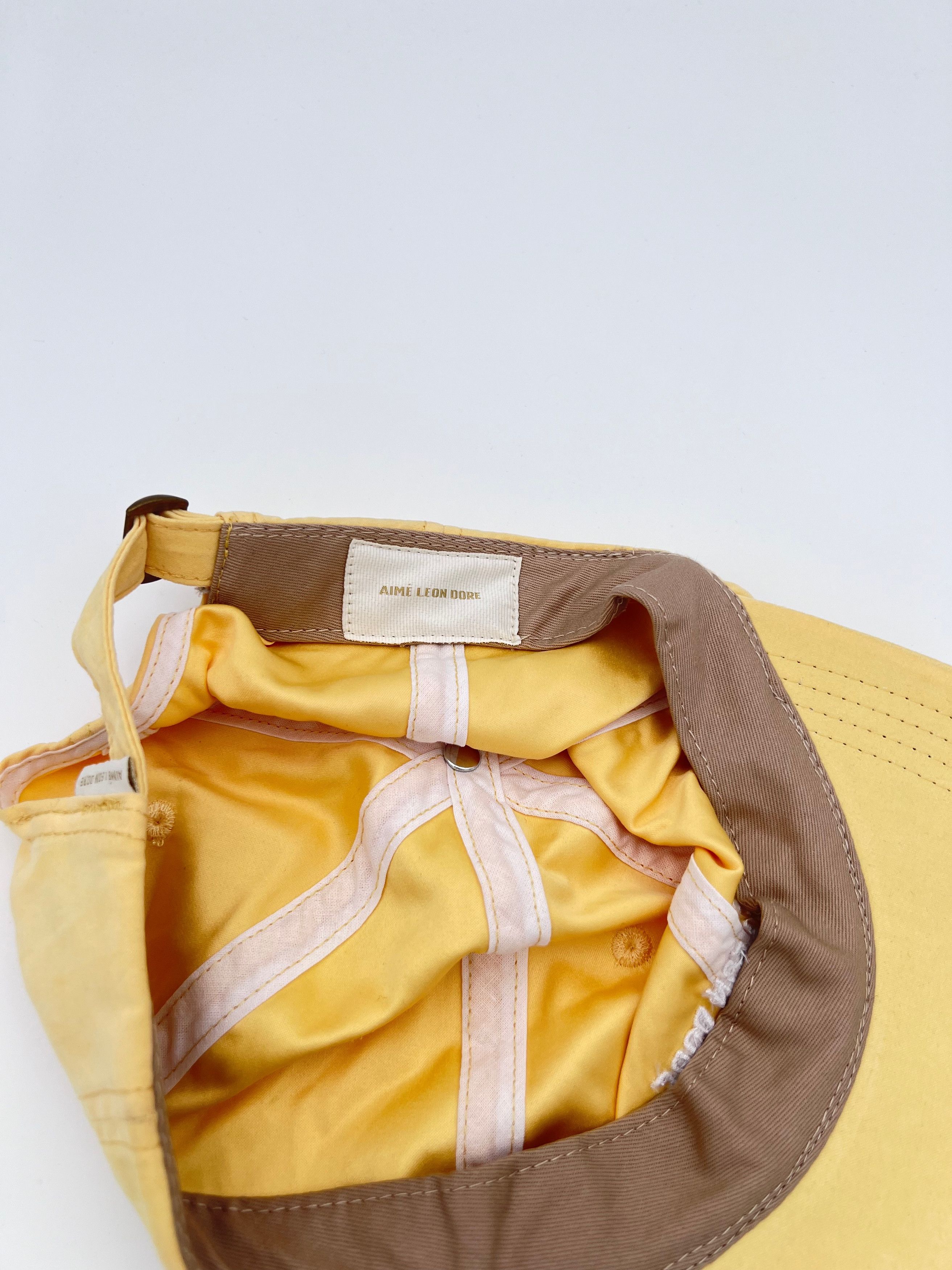 Aime Leon Dore Aime Leon Dore Tonal Sport Hat Yellow Size ONE SIZE - 3 Thumbnail
