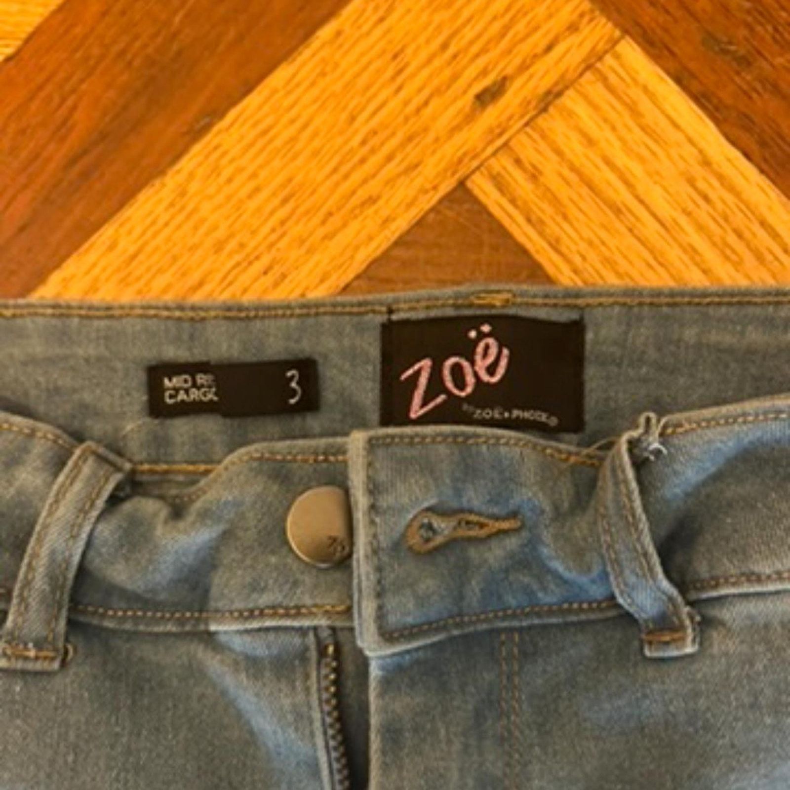 Other (3) Zoë Mid Rise Cargo Jeans (Size 3) Size S / US 4 / IT 40 - 3 Thumbnail
