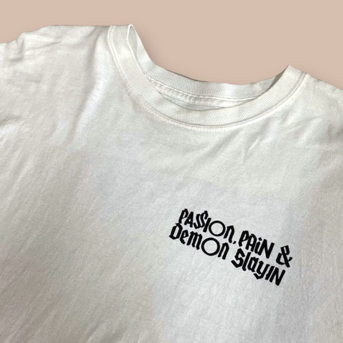 Kid Cudi × Virgil Abloh Kid Cudi X Virgil Abloh “Passion Pain & Demon Slayin” LS Tee Size US XL / EU 56 / 4 - 5 Thumbnail