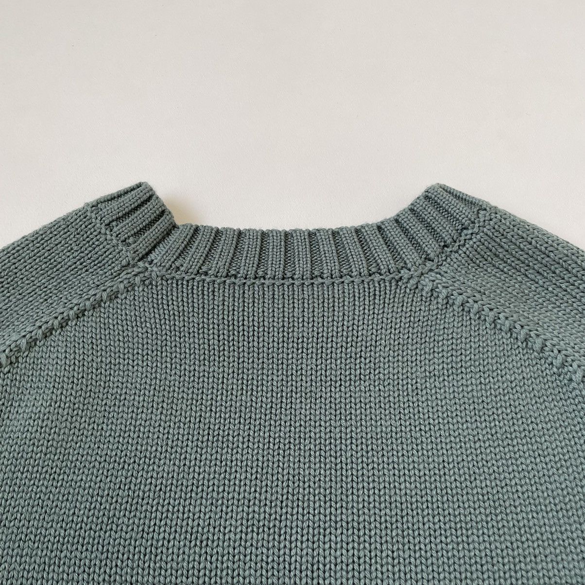 Craig Green Sample Sea Foam Green Wool Sweater Size US M / EU 48-50 / 2 - 13 Thumbnail