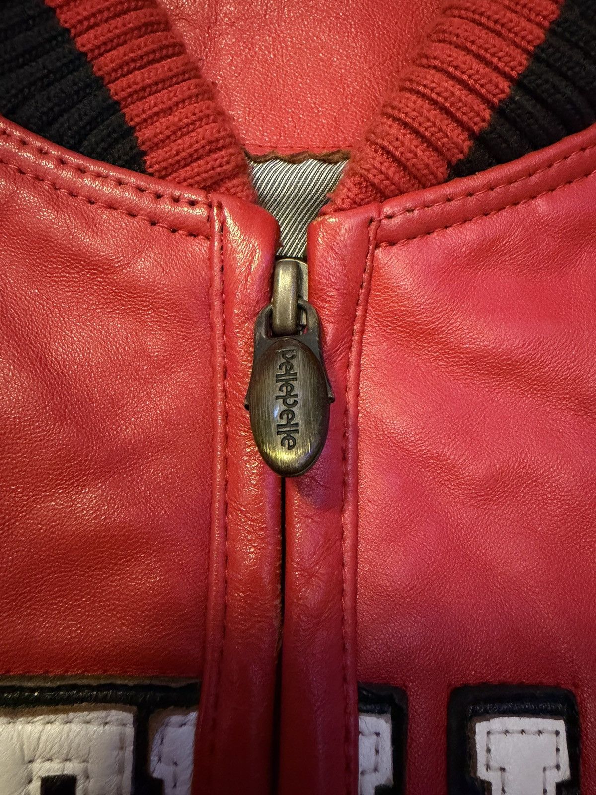 Pelle Pelle Vintage Pelle Pelle 1978 Bulldog leather varsity jacket Size US XL / EU 56 / 4 - 10 Thumbnail