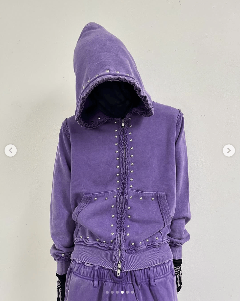 Japanese Brand UNWORN* FUTURE ARCHIVE CHEMICAL FADE MA-1 Hoodie Size US M / EU 48-50 / 2 - 1 Thumbnail