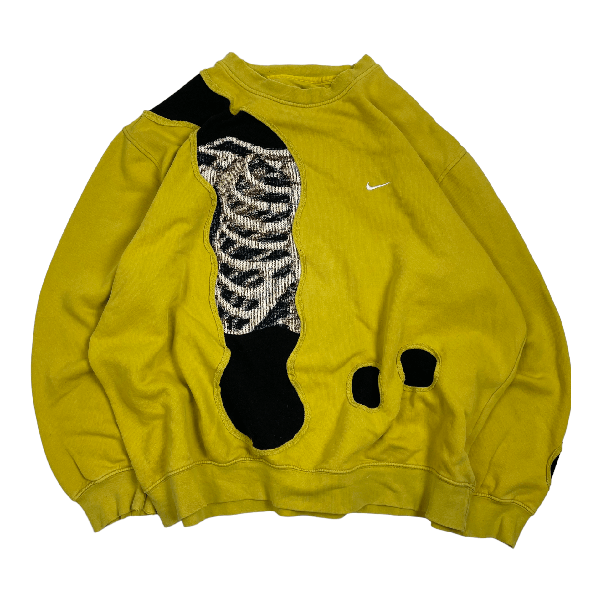 Vintage Nike Custom (Skeleton) Vintage Sweatshirt Size US XXL / EU 58 / 5 - 3 Thumbnail