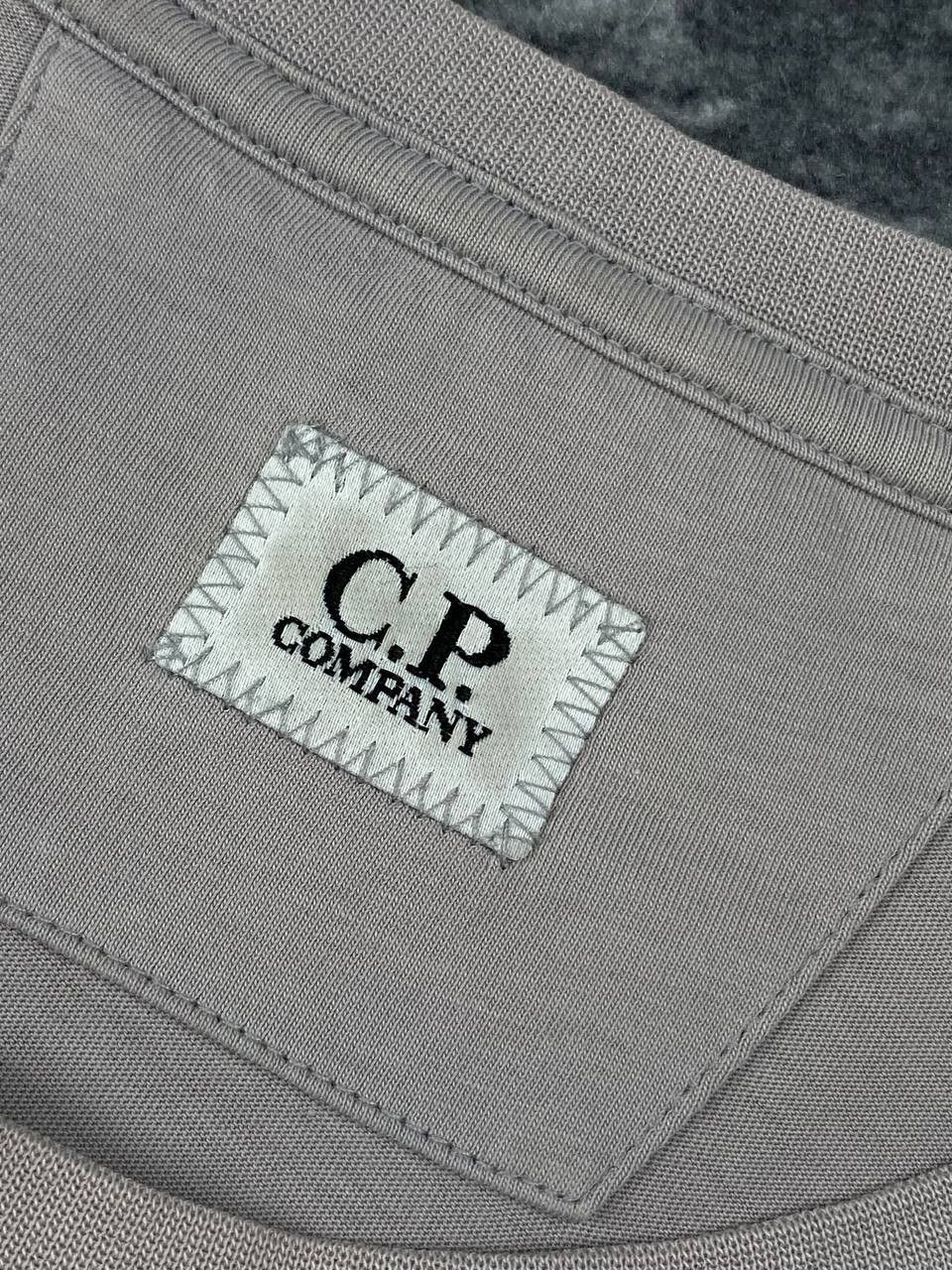 C.P. Company CP Company T Shirt Center Big Logo Men Size M Gray/ Beige Size US M / EU 48-50 / 2 - 5 Thumbnail