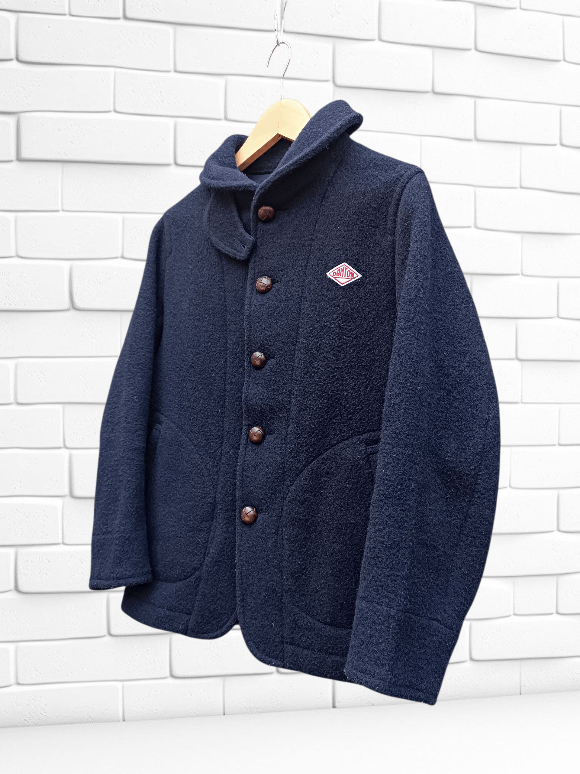 Danton Danton Vetements de Travail Peacoat Wool Jacket Size US M / EU 48-50 / 2 - 2 Thumbnail