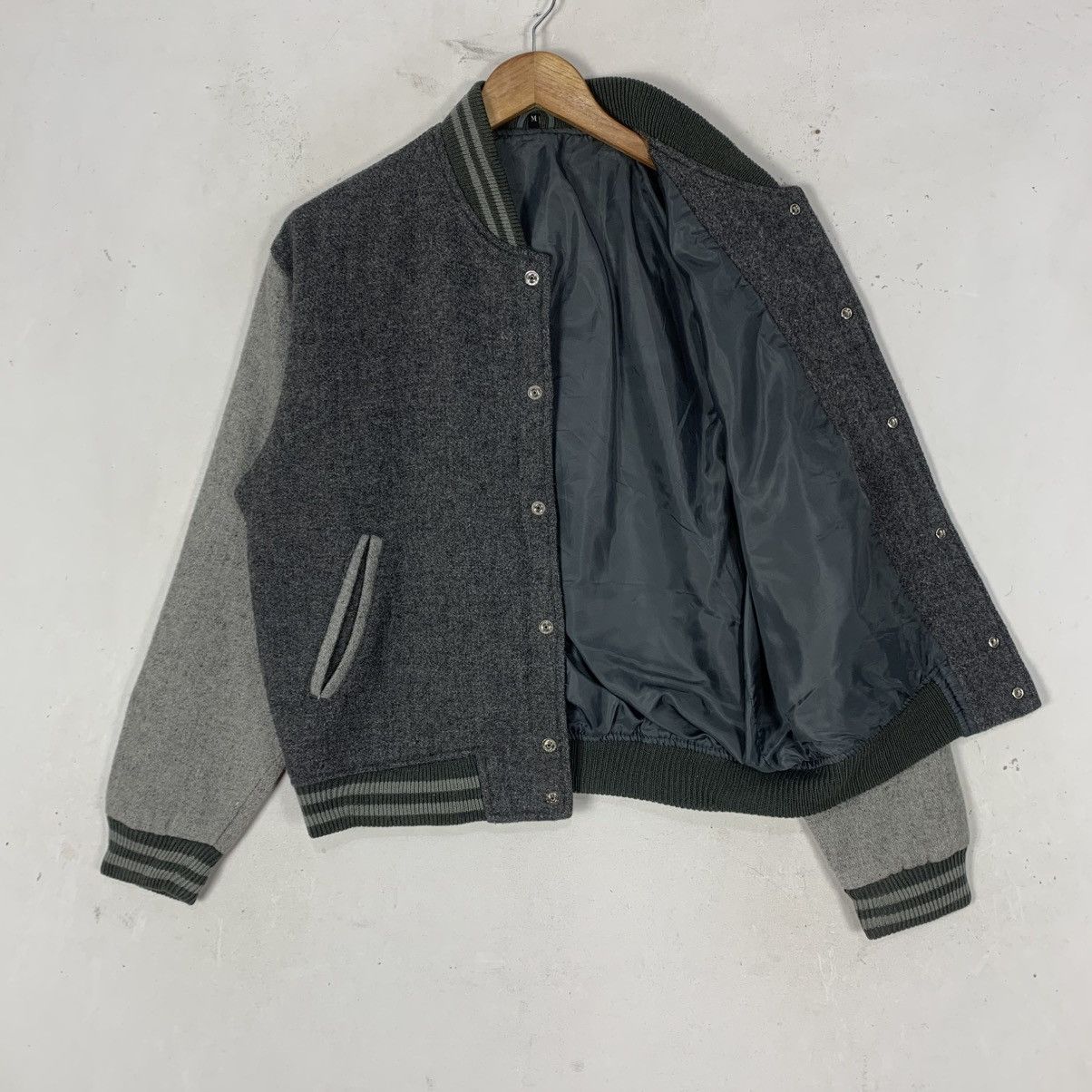 Vintage Vintage Easy Voice Embroidered StreetWear Varsity Jacket Size US M / EU 48-50 / 2 - 7 Thumbnail