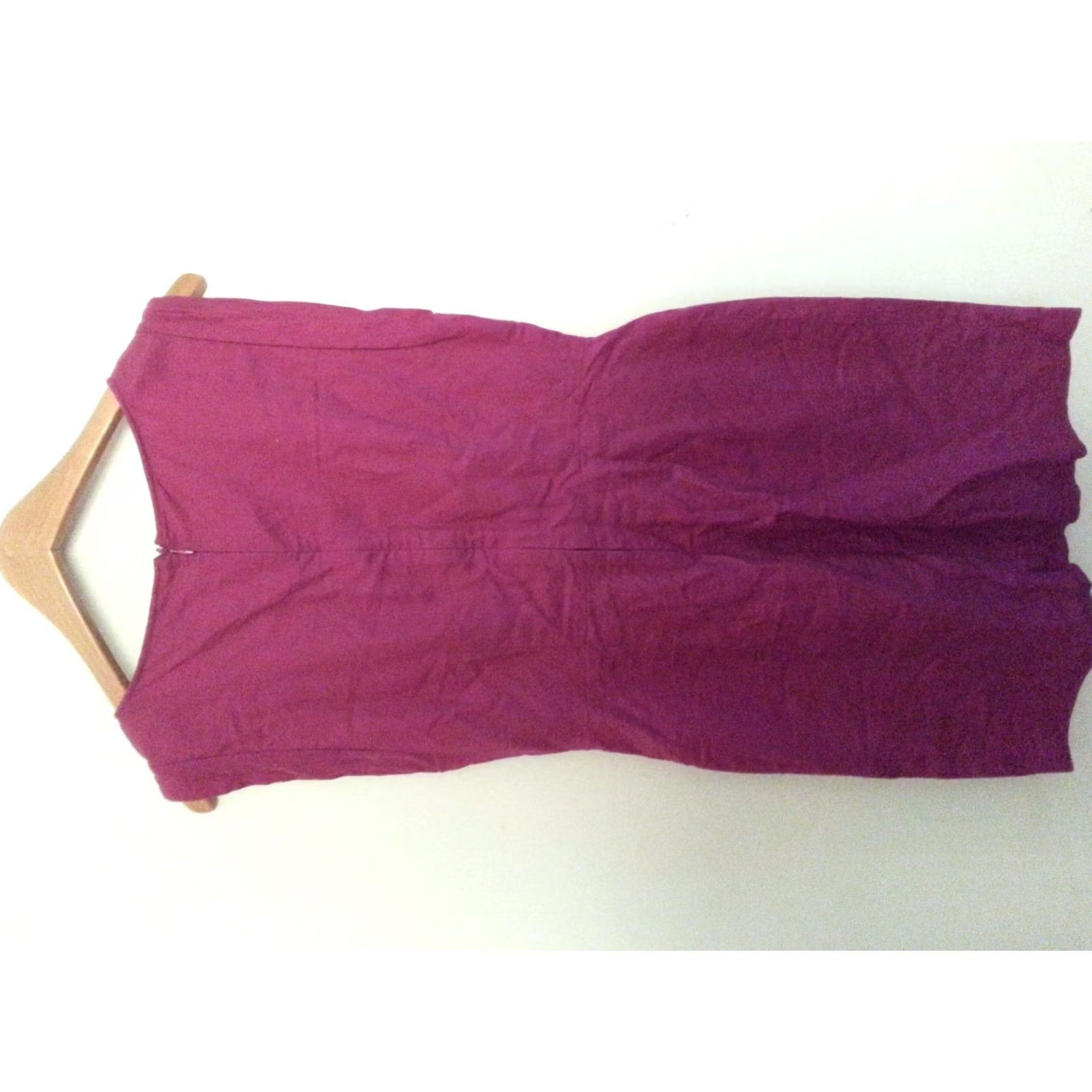 Ann Taylor Ann Taylor Purple Linen Dress 6 Womens Size M / US 6-8 / IT 42-44 - 2 Thumbnail