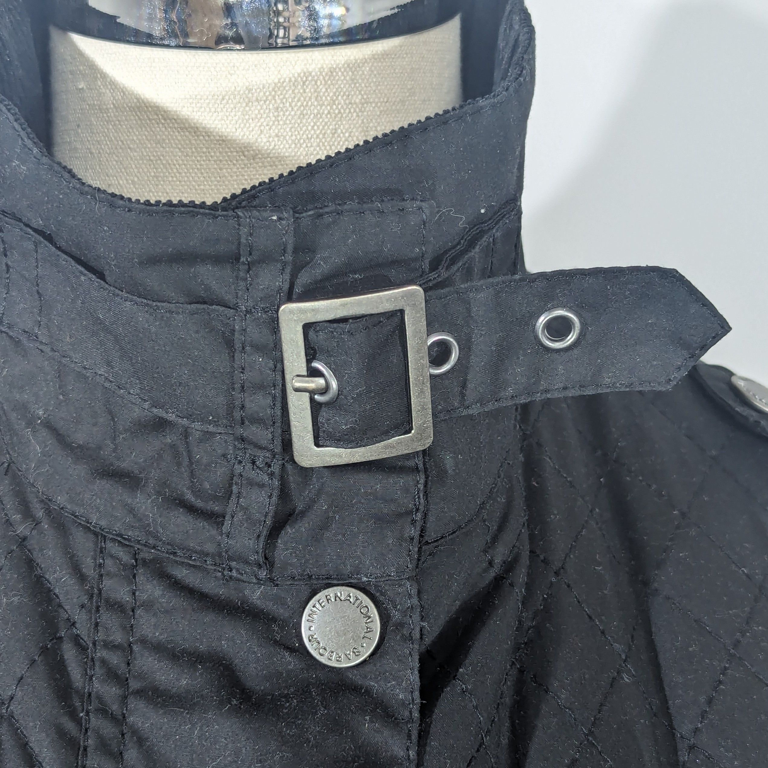 Barbour Barbour Dera Wax International Jacket Motorcycle Clothing Size XL / US 12-14 / IT 48-50 - 3 Thumbnail