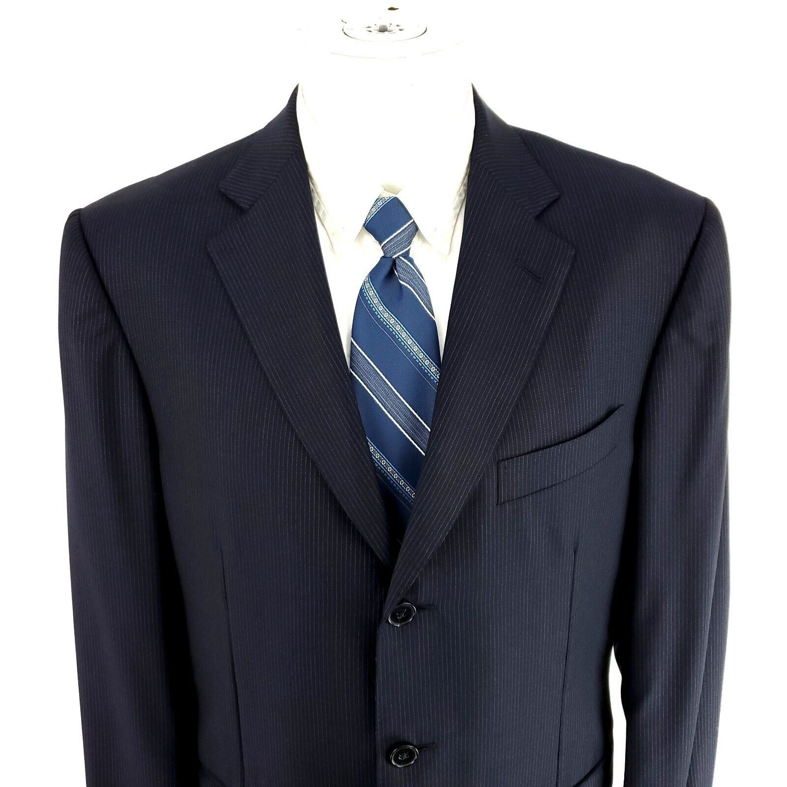 Ermenegildo Zegna Ermenegildo Zegna Neiman Marcus Trofeo Wool 3 Button Suit Ja Size 40R - 1 Thumbnail
