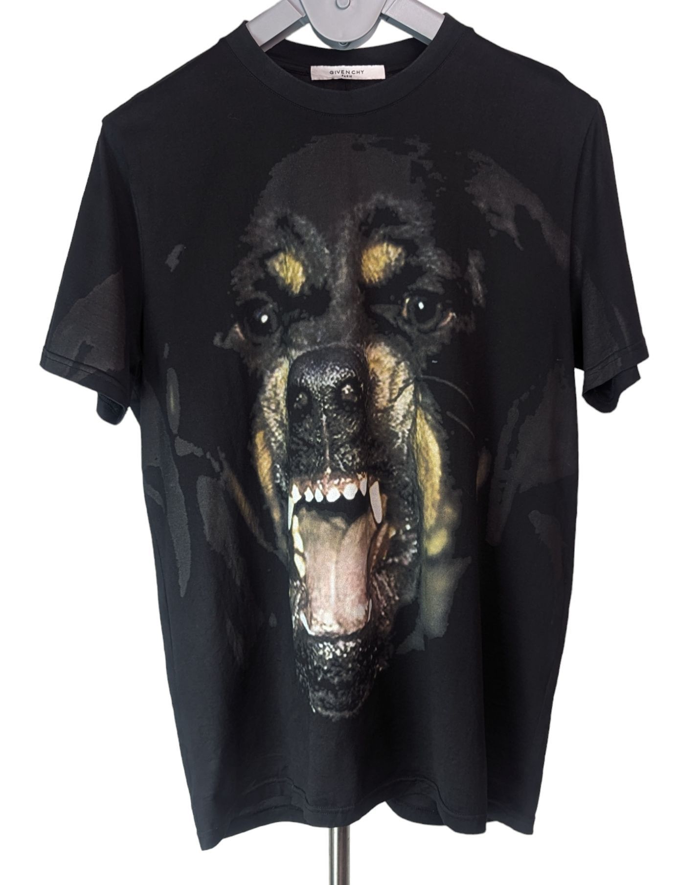 Givenchy Givenchy Rottweiler Printed Cotton Large Oversized T-shirt ...