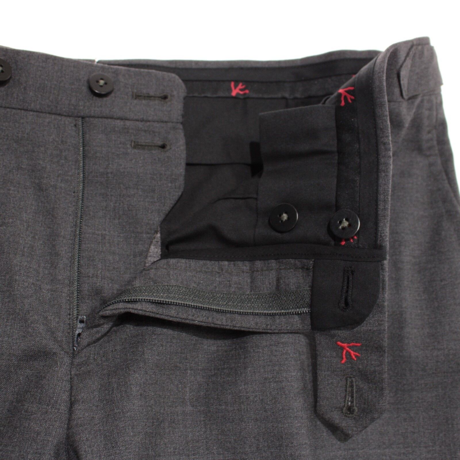 Isaia isaia New with tags Dress Pants Size 34 US In Gray Size US 34 / EU 50 - 3 Thumbnail
