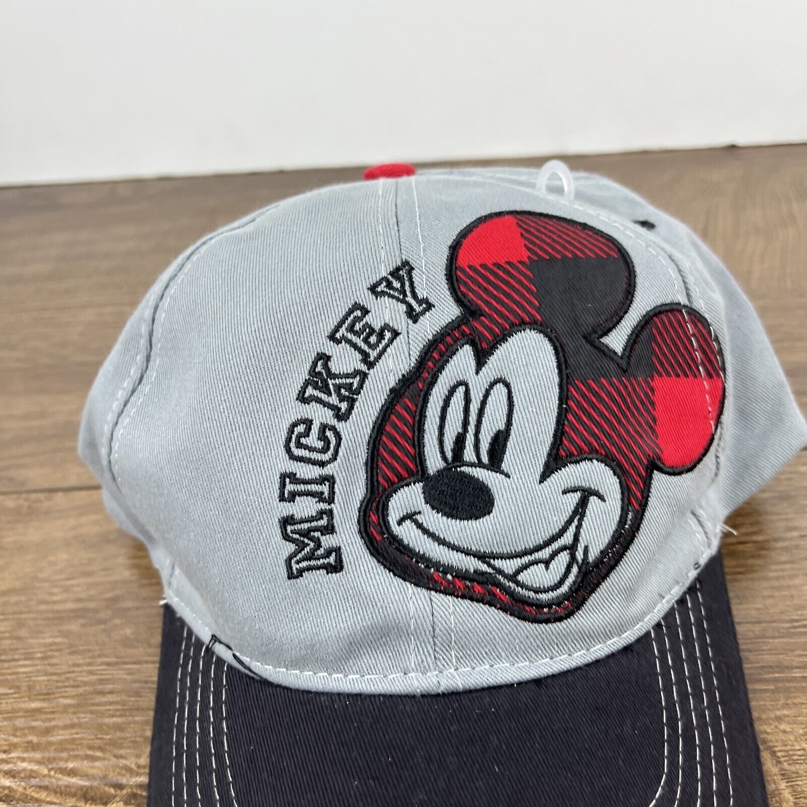 Other Mickey Mouse Hat Mickey Mouse Gray Hat Adjustable Adult Size Size ONE SIZE - 8 Thumbnail