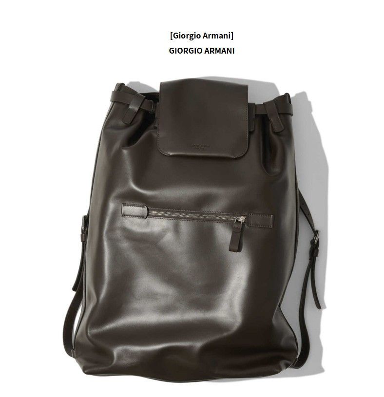Giorgio Armani GIORGIO ARMANI Men's Large BackPack BAG SACCA ZAINO Size ONE SIZE - 6 Thumbnail