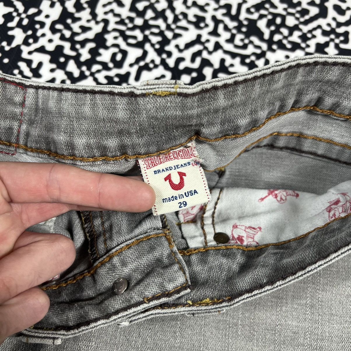 True Religion Vintage Y2K True Religion Japanese Chief Style Jeans Size 29" - 15 Thumbnail