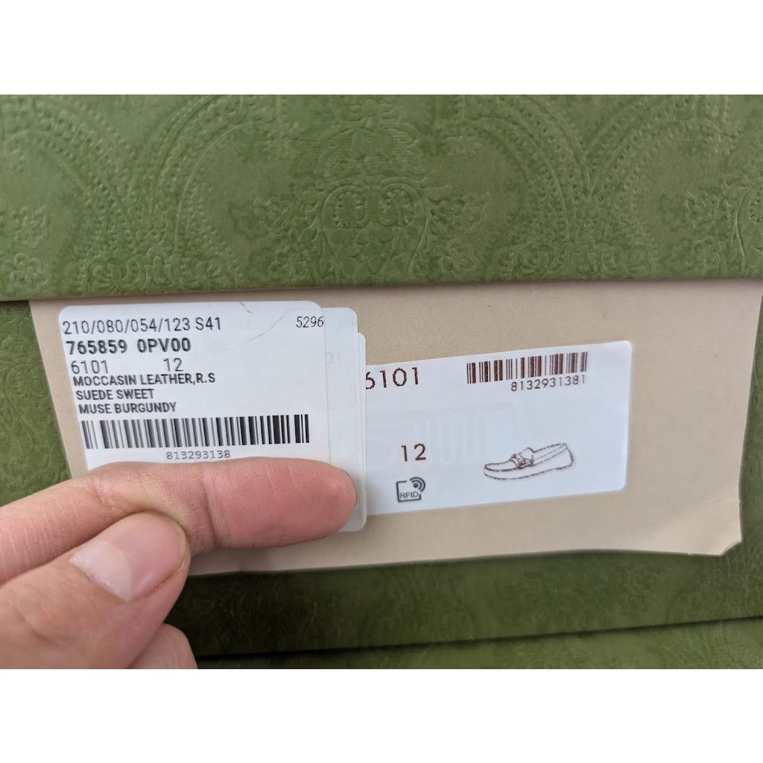 Gucci o1rshd1 Moccasin Leather Suede Sweet Loafers Shoe boots Size US 12.5 / EU 45-46 - 22 Thumbnail