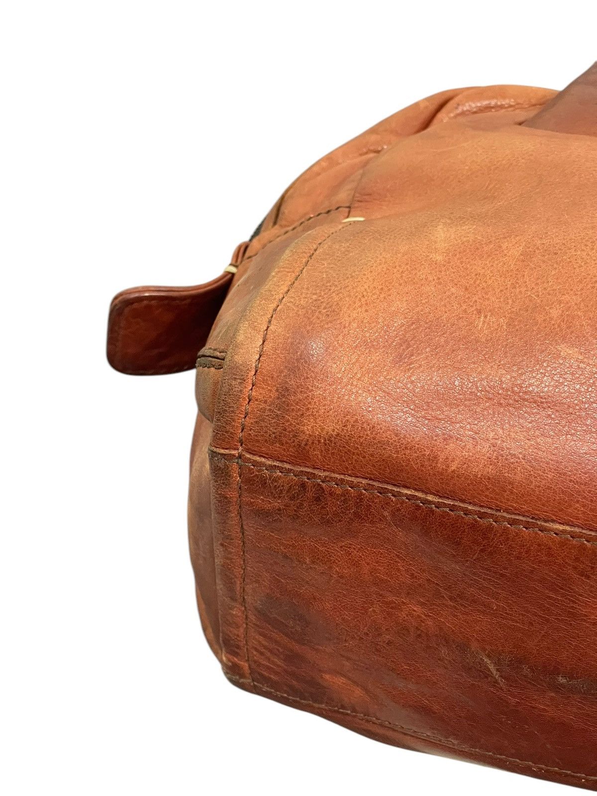 Genuine Leather Full Leather Genten Japan Tote Shoulder Bag 1🟩9 Size ONE SIZE - 8 Thumbnail