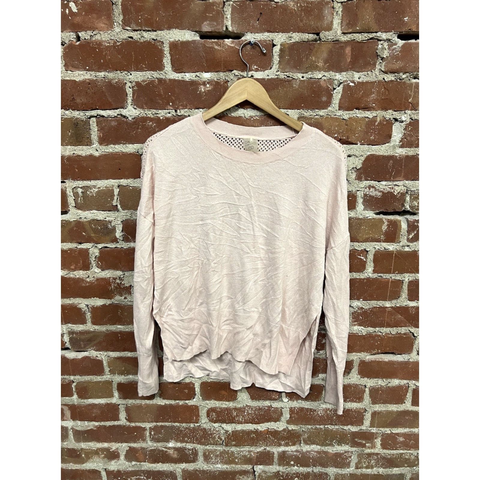 Vintage Calia Pullover Shacket Sweater Knitted Pink Size L Womens Long Sleeve Knit Size L / US 10 / IT 46 - 2 Thumbnail