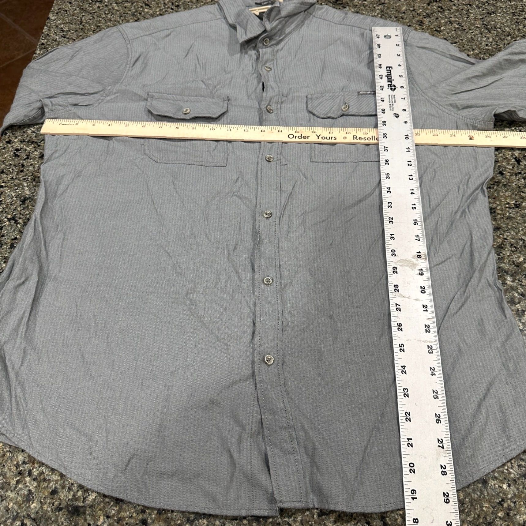 Eddie Bauer Eddie Bauer Shirt Men 2XL Gray Button-Up Classic Fit Workwear Outdoor Gorpcore Shirt Mens Gray 2XL Button-Up Outdoor Gorpcore Size US XXL / EU 58 / 5 - 3 Thumbnail