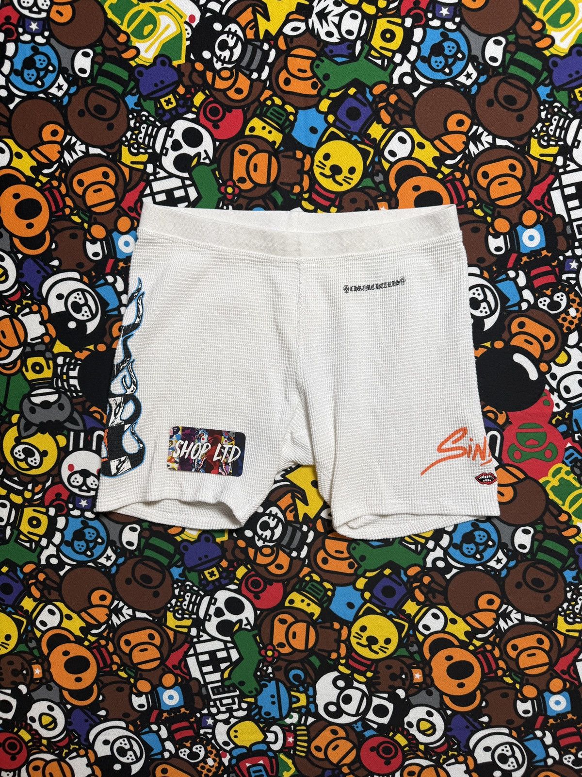 Chrome Hearts Chrome Hearts Womens Matty Boy Sinister Thermal Shorts Size 30" / US 8 / IT 44 - 1 Thumbnail