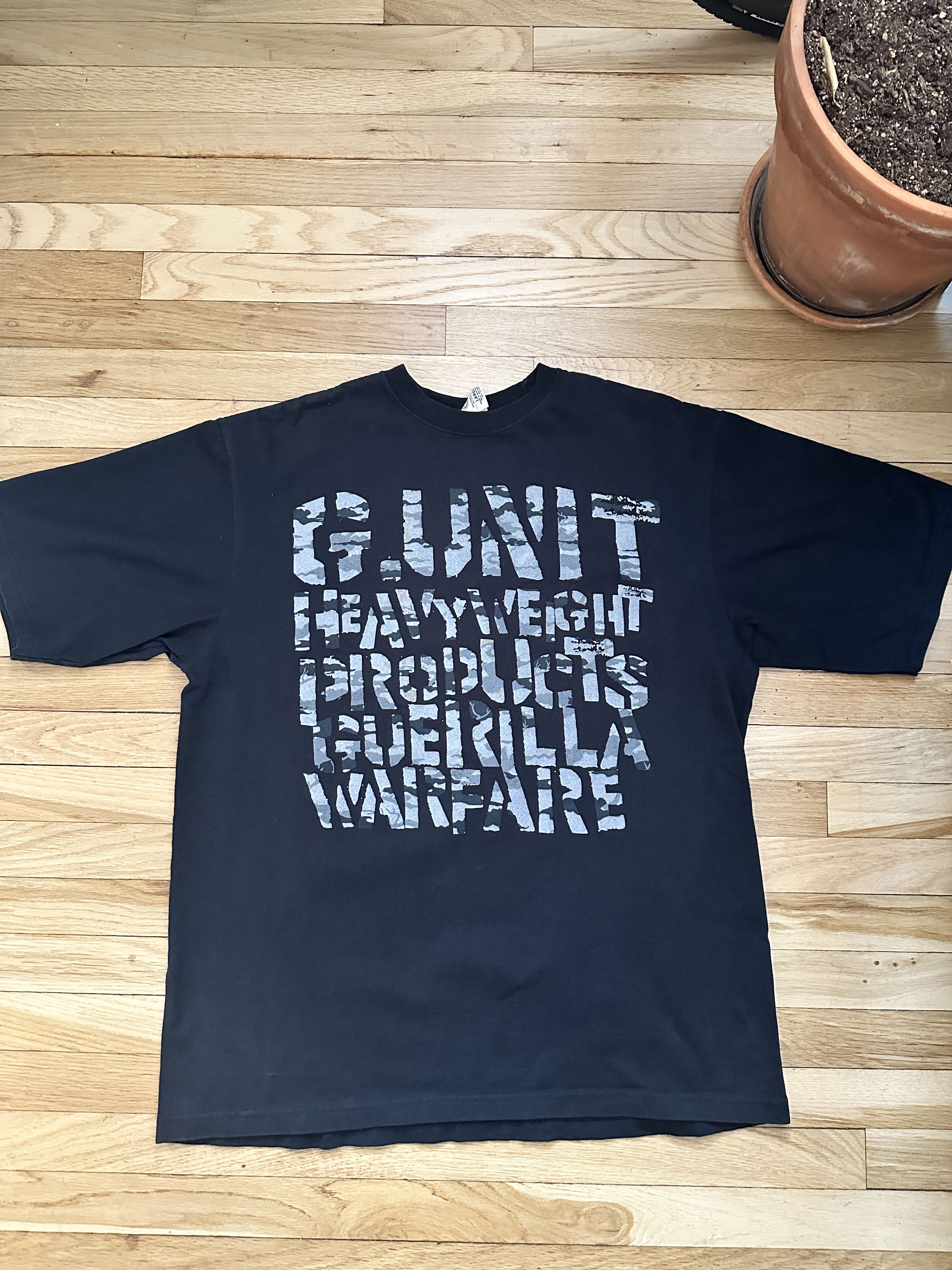 G-Unit Vintage G Unit Heavy Weight Black Graphic Rap Tee Large Size US L / EU 52-54 / 3 - 3 Thumbnail