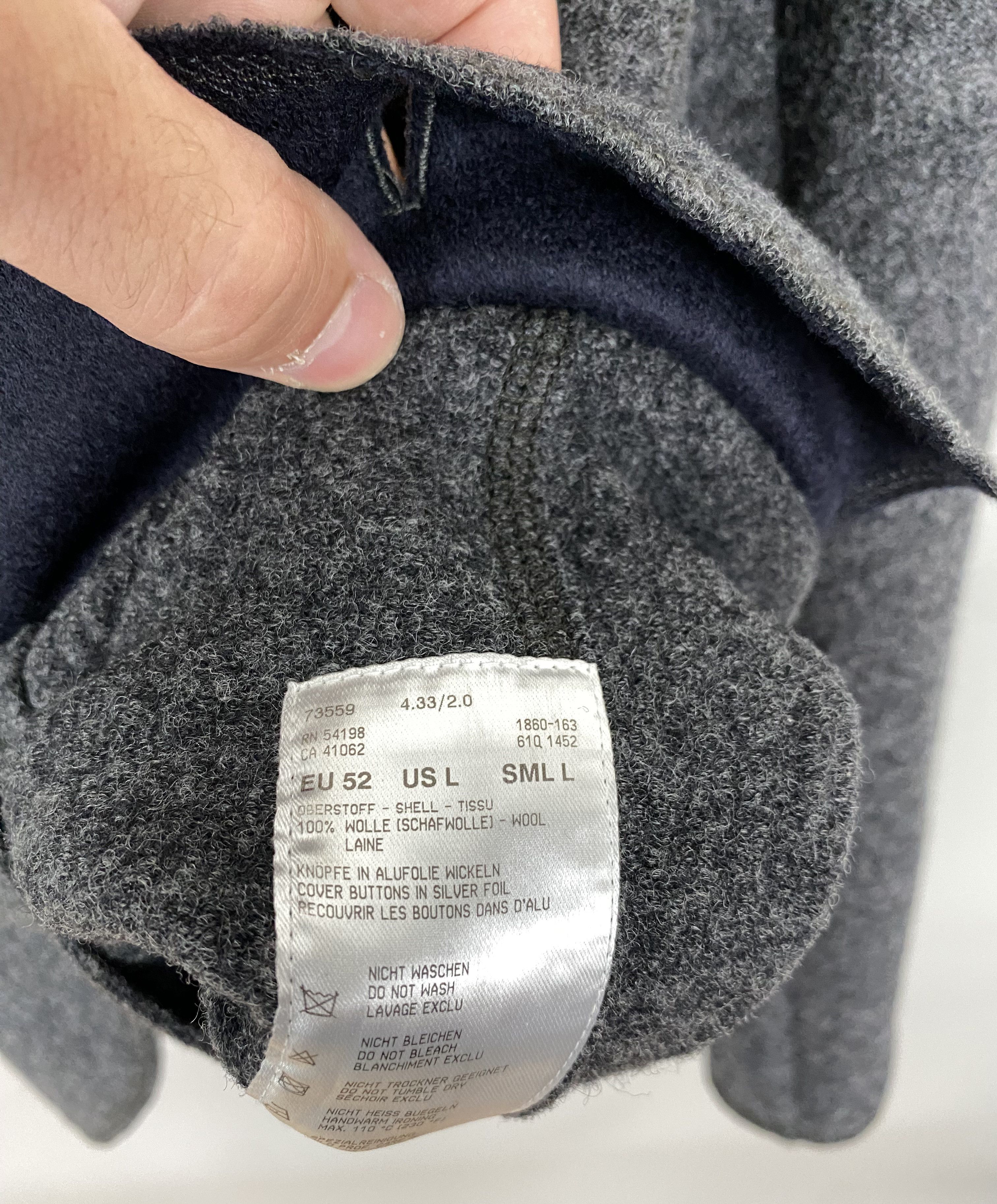 Bogner BOGNER Wool Luxury Jacket Size US L / EU 52-54 / 3 - 12 Thumbnail