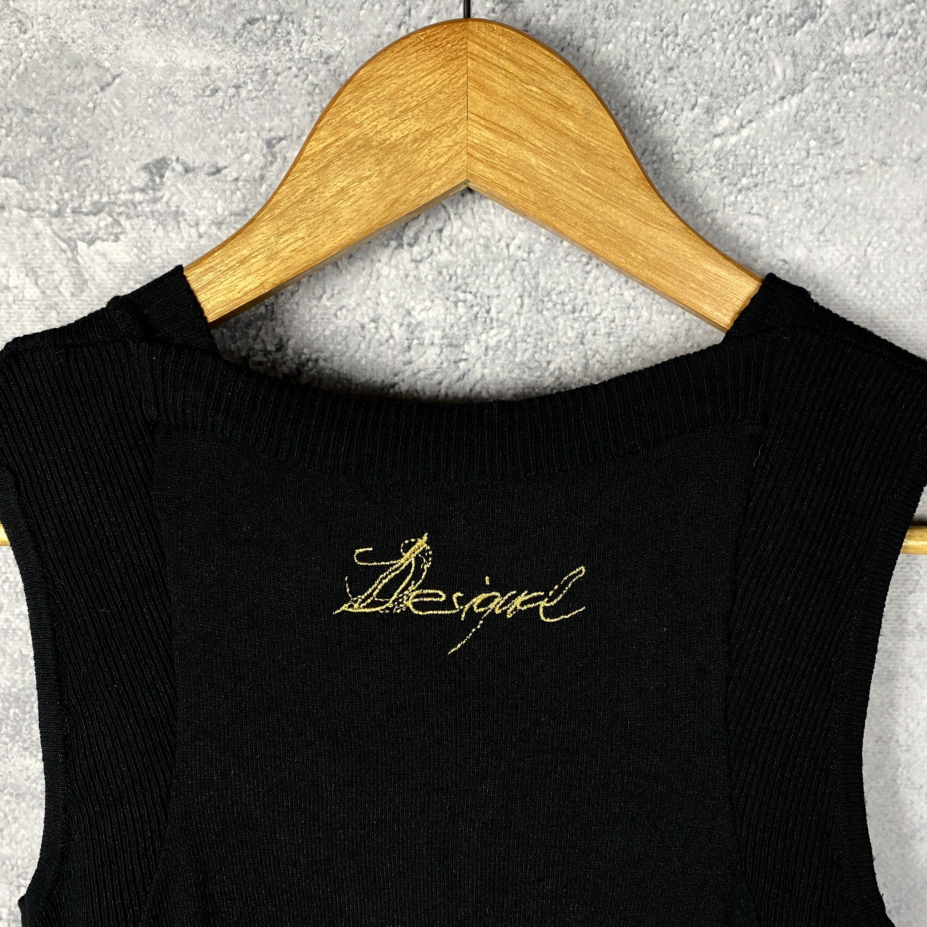 Desigual Desigual Dress Women's Size S Black L Sleeveless Size L / US 10 / IT 46 - 7 Thumbnail