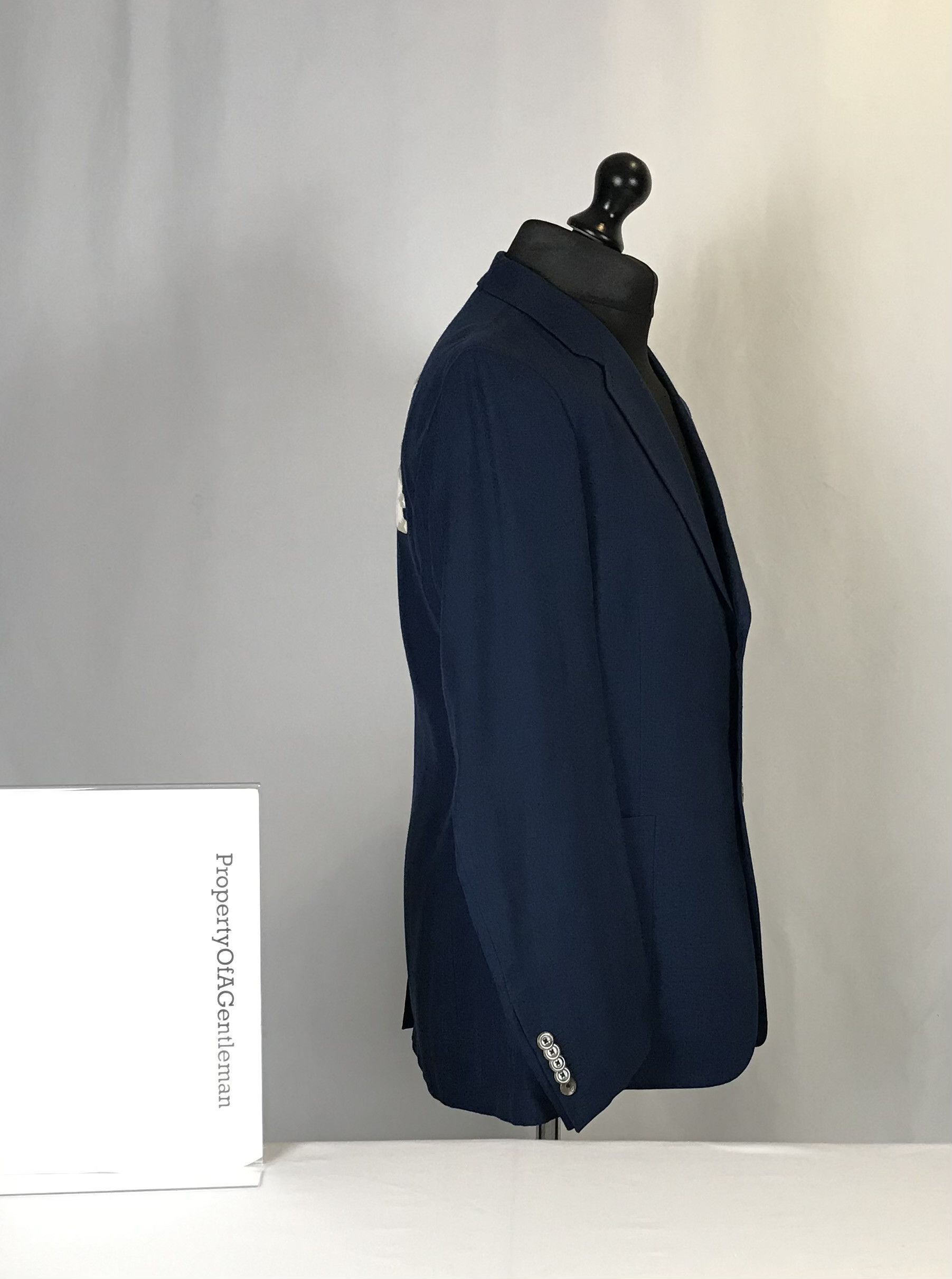 Gucci Gucci 'My Body My Choice' Navy Blazer Size 52R - 2 Thumbnail