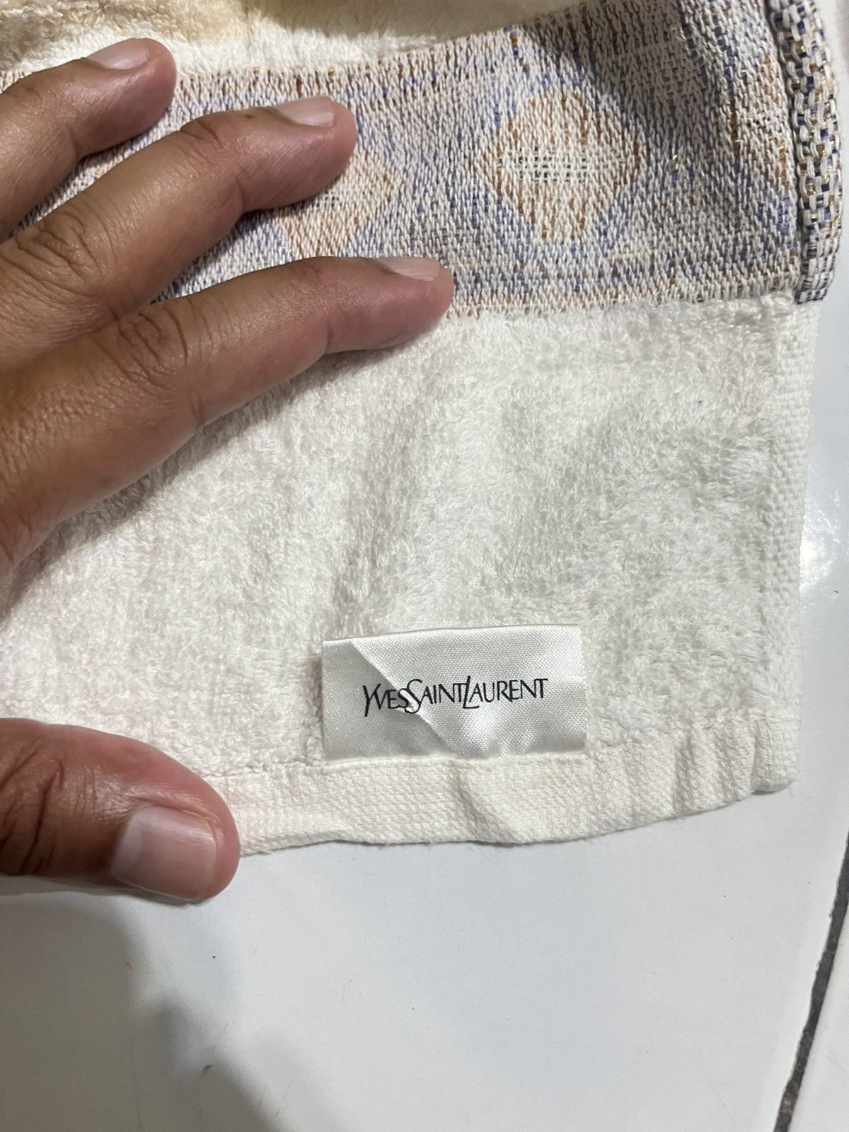 Vintage × Yves Saint Laurent Ysl sport towel Size ONE SIZE - 3 Thumbnail