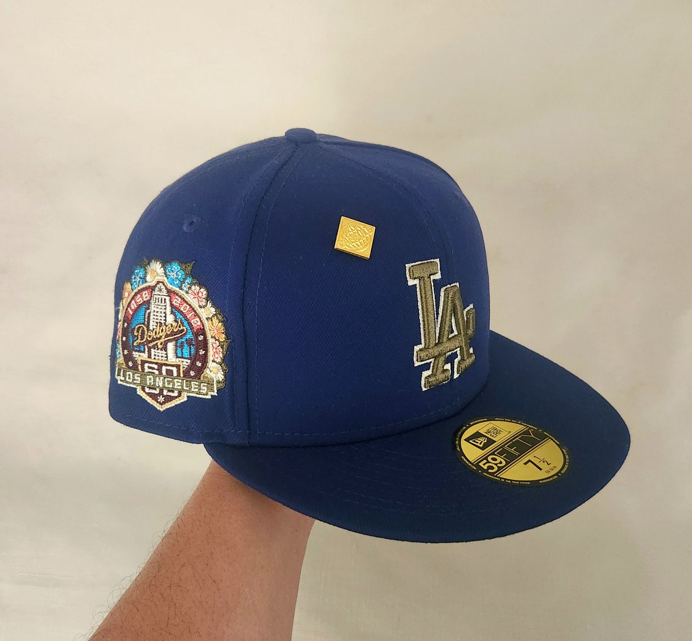 Cooperstown Collection × New Era New Era Los Angeles Dodgers 60th Anniversary Patch Botanical Size ONE SIZE - 1 Thumbnail