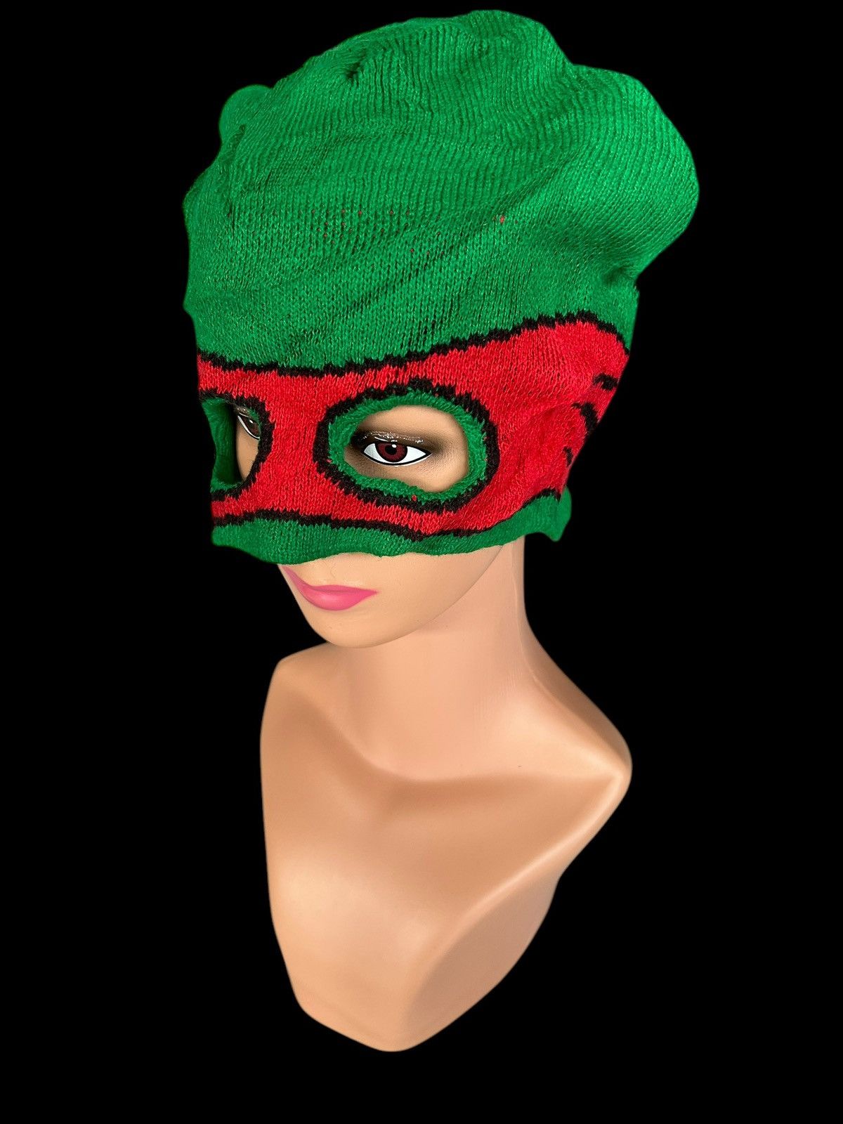 Japanese Brand × Kapital × Vintage Rare Masked Ninja Turtles Style Beanie Hats Size ONE SIZE - 7 Thumbnail
