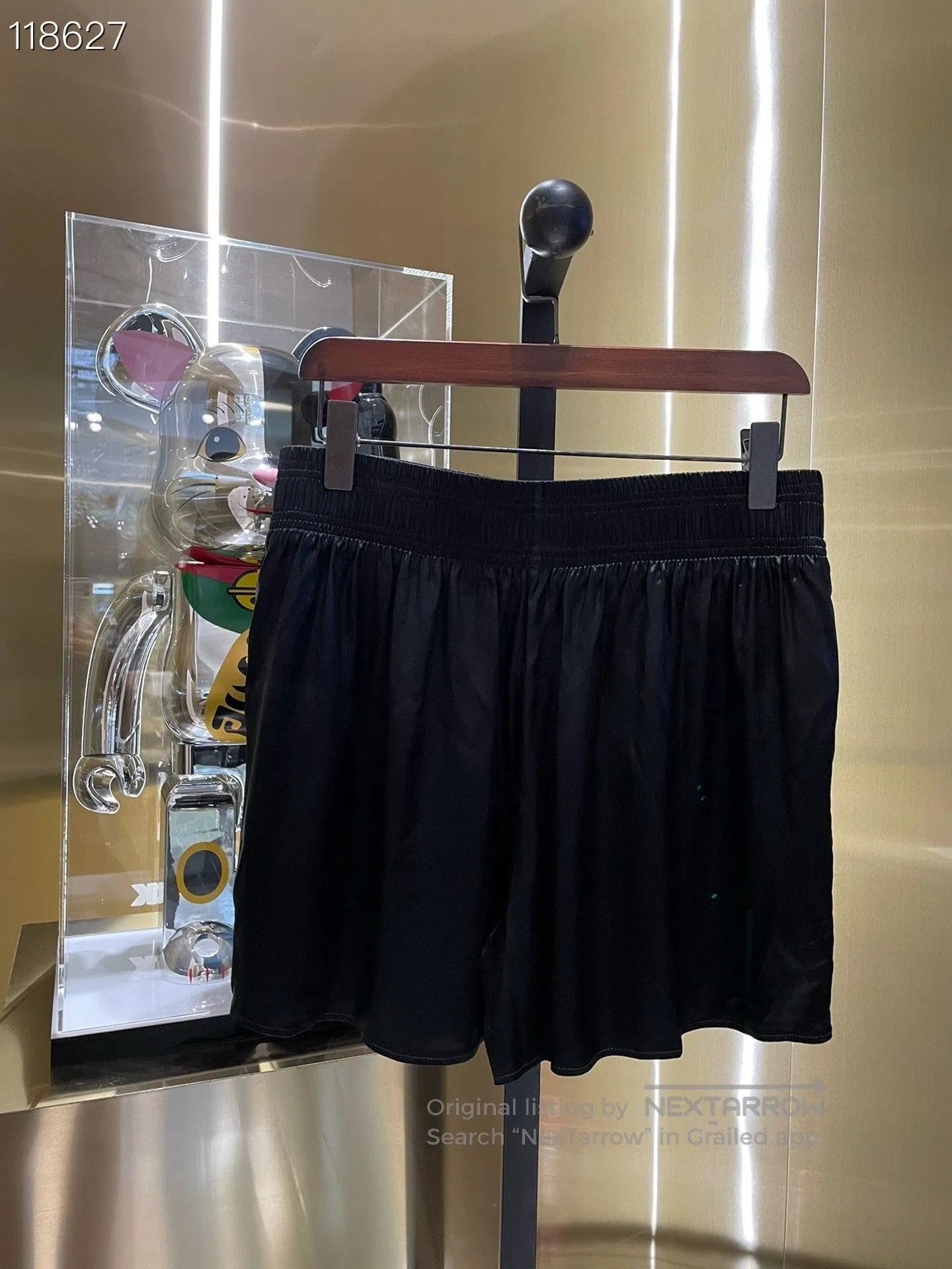 Celine Celine 2022 Black Silk Shorts. Size 37" - 2 Thumbnail