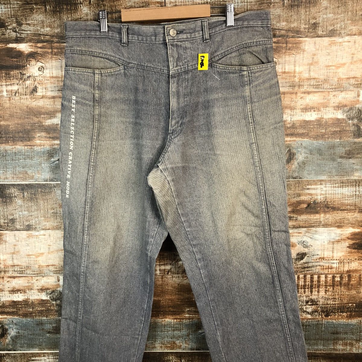 Japanese Brand × Vintage Take It Easy Grey Casual Pants #A1436 Size US 36 / EU 52 - 5 Thumbnail