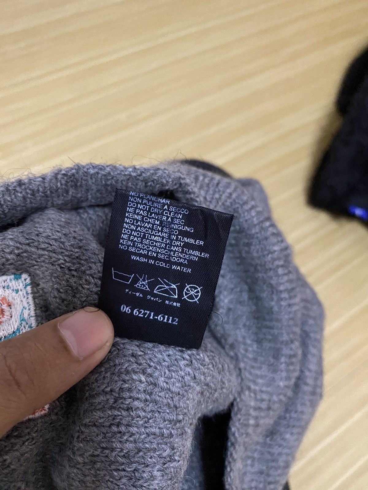55DSL × Vintage Vintage 55 DSL Beanie Hat Size ONE SIZE - 8 Thumbnail
