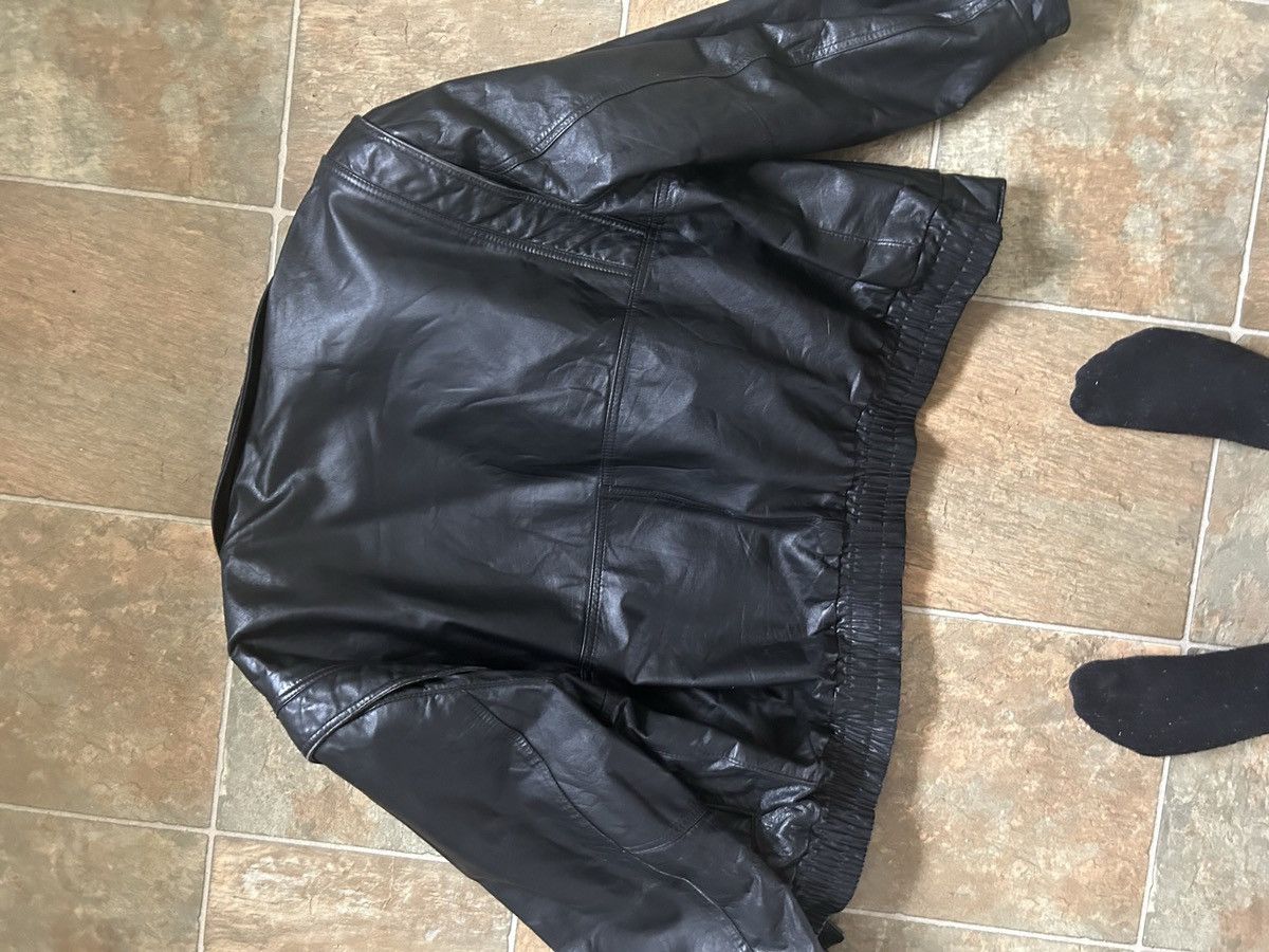Genuine Leather × Vintage Old school moto leather jacket Size US XXL / EU 58 / 5 - 3 Thumbnail