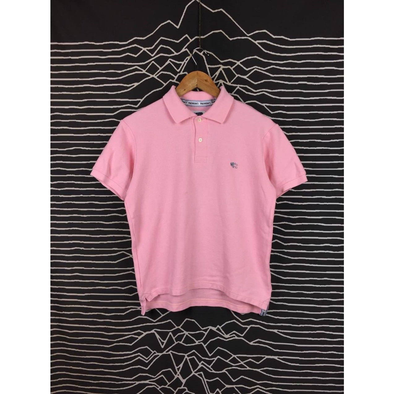 Japanese Brand × Pherrow's Pherrow's Sportswear Authentic Garment Pink Polo Tee Size US S / EU 44-46 / 1 - 2 Thumbnail