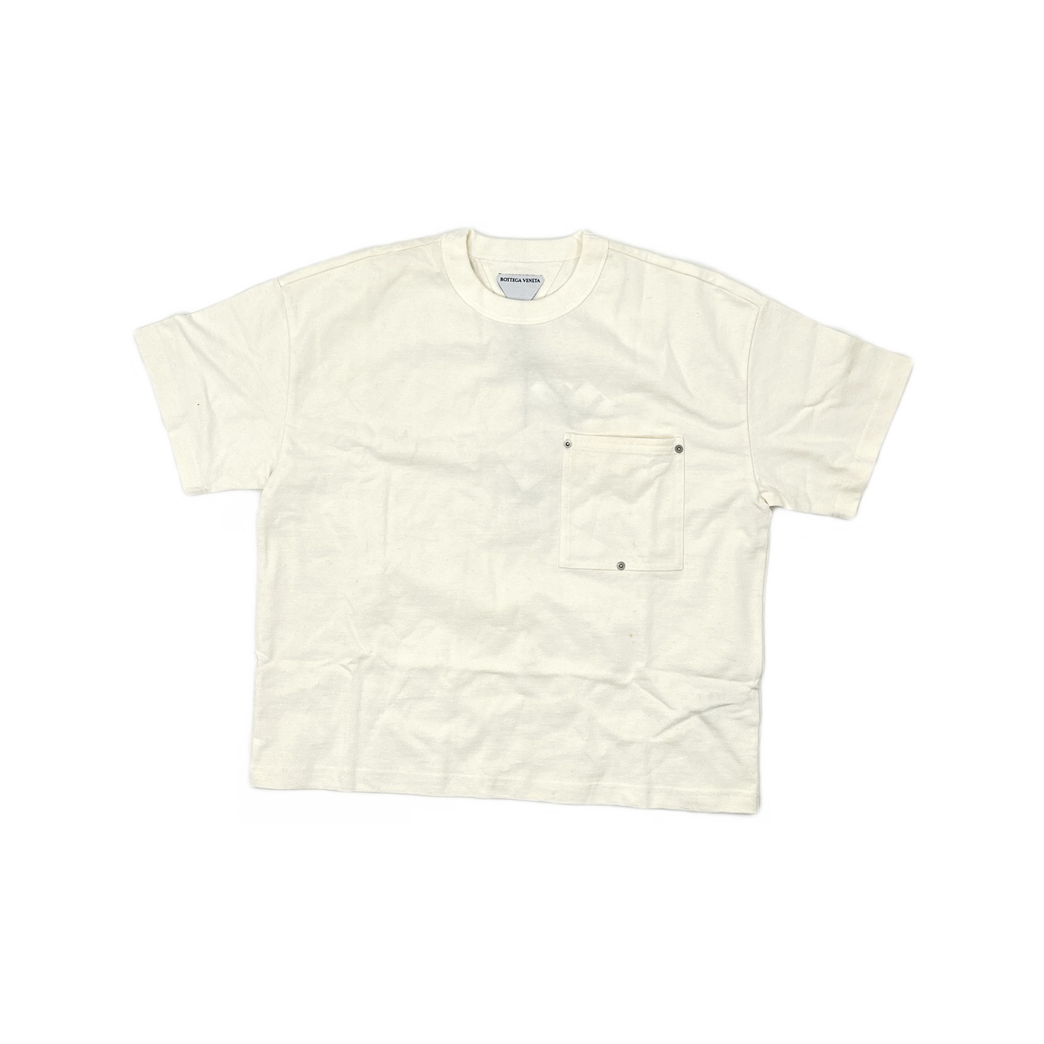 Bottega Veneta Bottega Veneta Pocket Short Sleeve T-Shirt Size M Size US M / EU 48-50 / 2 - 1 Thumbnail