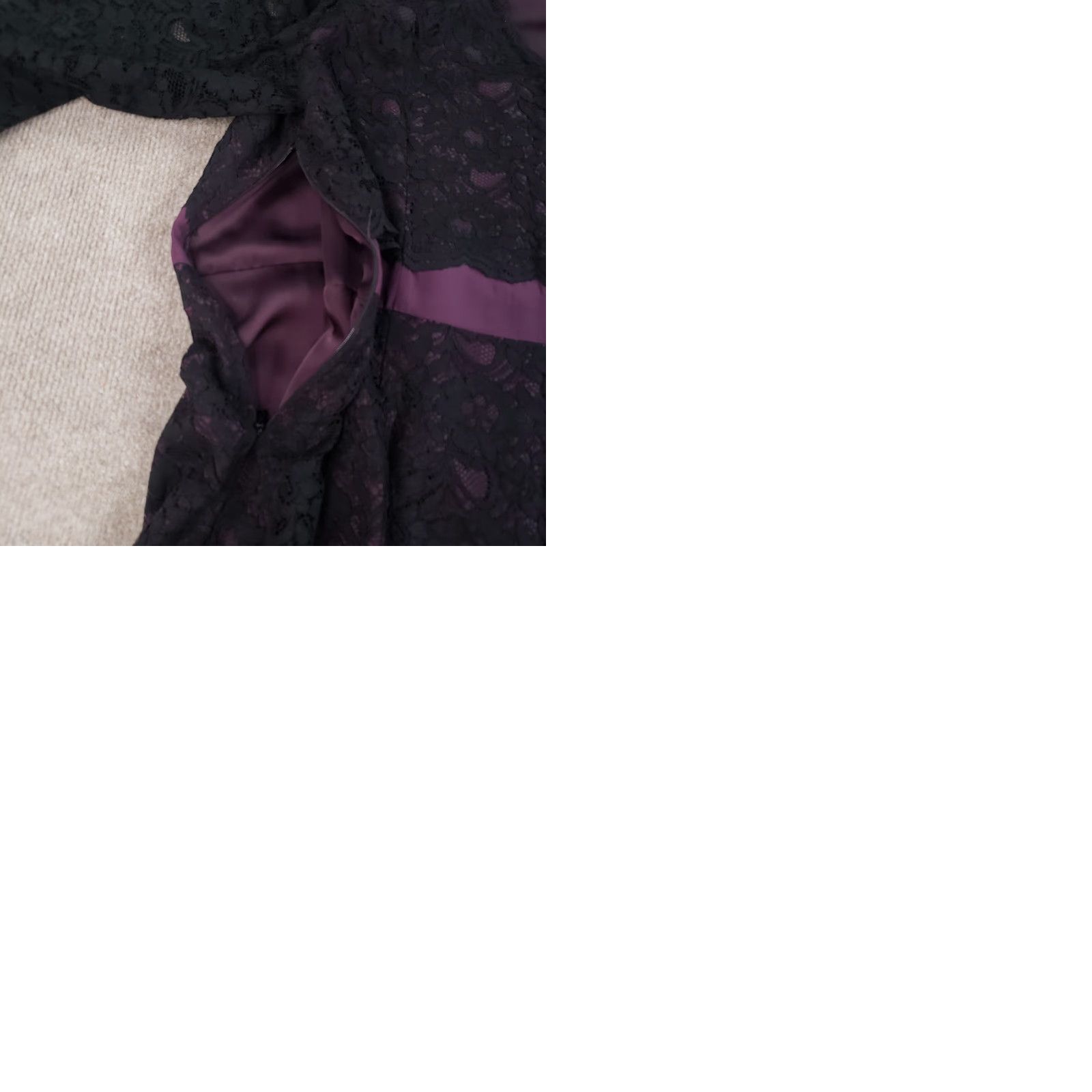 Boden Boden Dress Women 16 Purple 3/4 Sleeve Lace Doily Scallop Hem Shift Knee Length Business Casual Regular Size 16 Womens CPU? Size XXL / US 16-18 / IT 52-54 - 9 Thumbnail