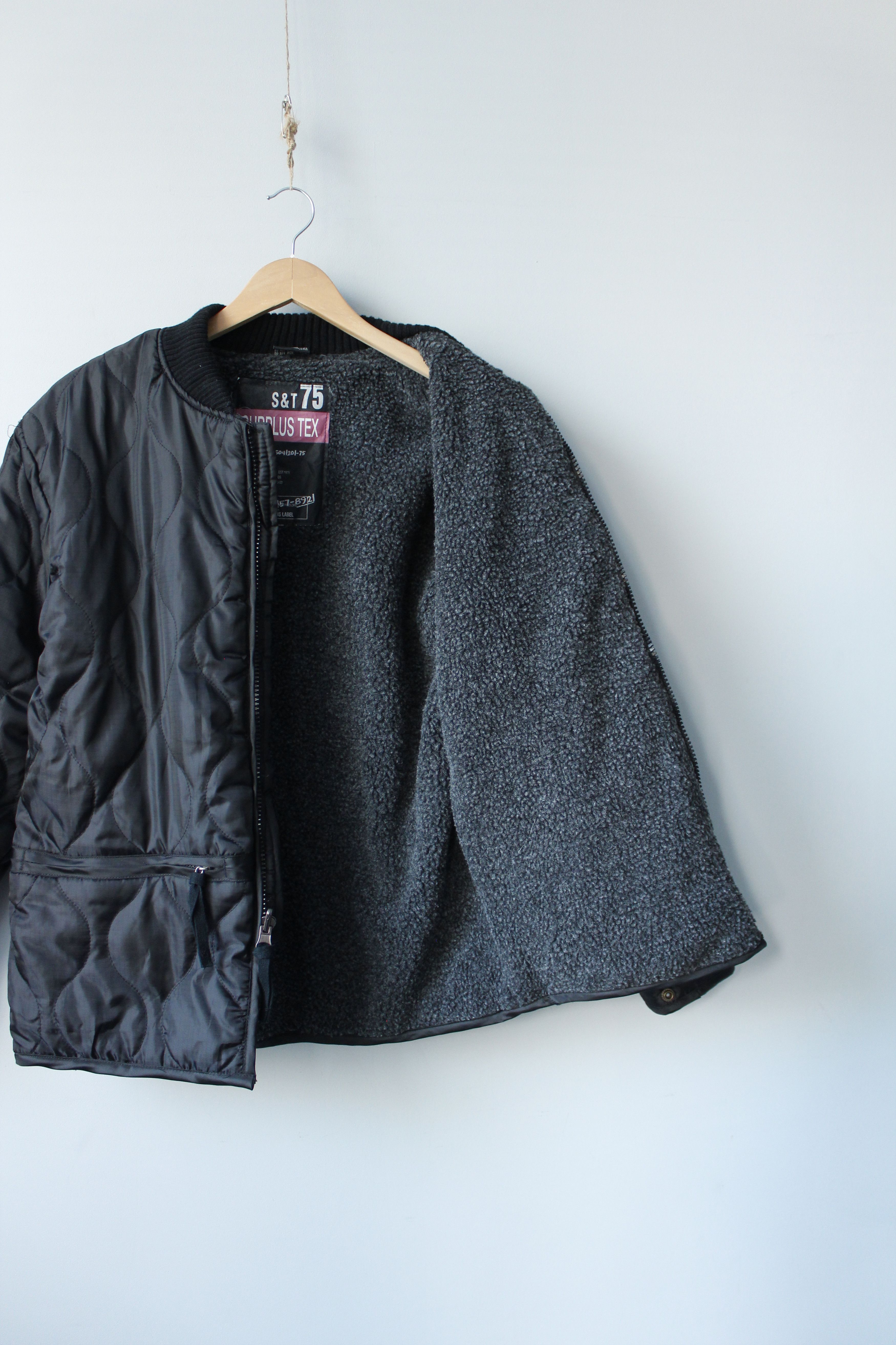Vintage Surplus Tex S&T 90s Vintage Quilted Jacket bomber military Size US S / EU 44-46 / 1 - 2 Thumbnail