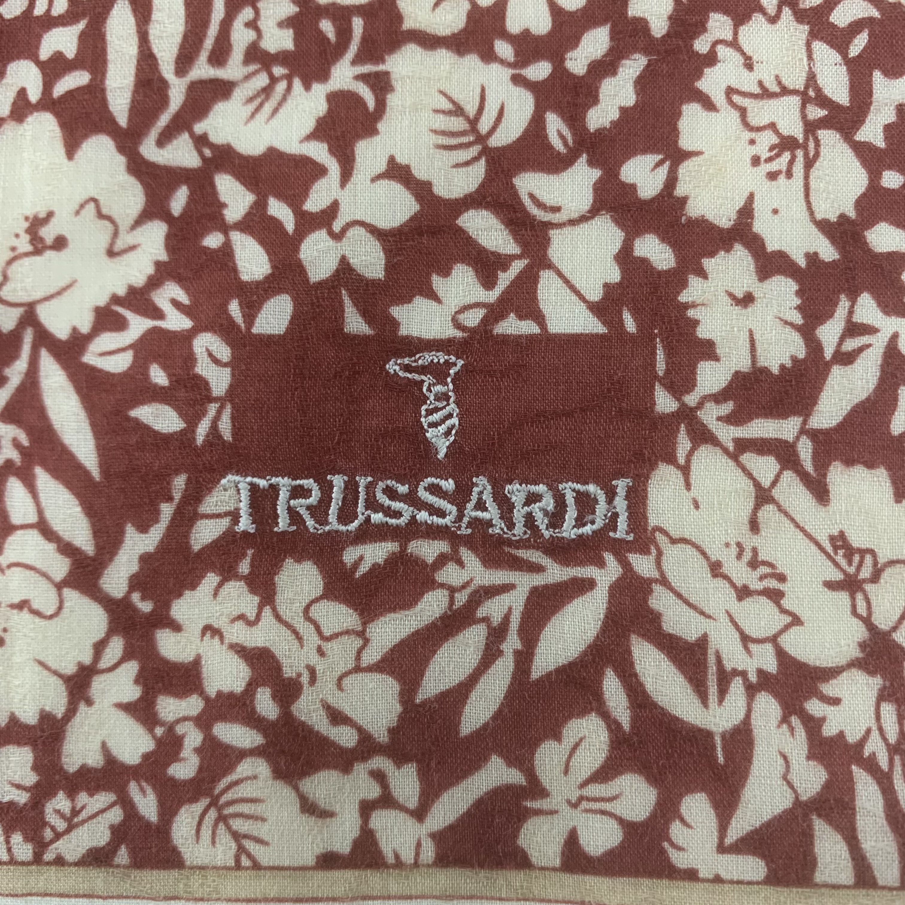 Trussardi Trussardi Handkerchief Bandana Neckerchief Pocket Square Size ONE SIZE - 4 Thumbnail