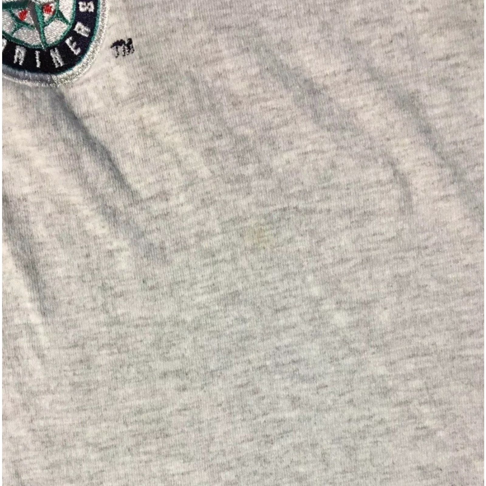 Vintage VINTAGE Seattle Mariners Shirt MLB Grunge 90s XL Green Ken Griffey Jr. Track Embroidered Men XL Baseball Shirt Size US XL / EU 56 / 4 - 6 Thumbnail