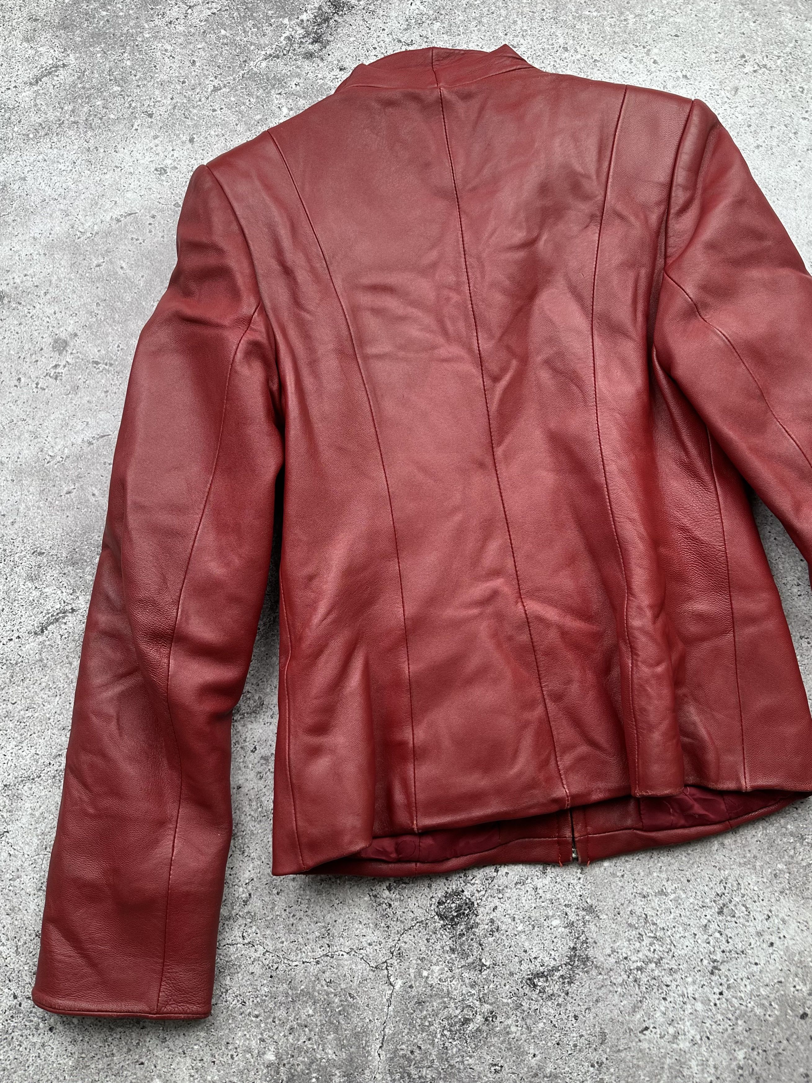 Japanese Brand Vintage Leather Jacket Size XS / US 0-2 / IT 36-38 - 7 Thumbnail