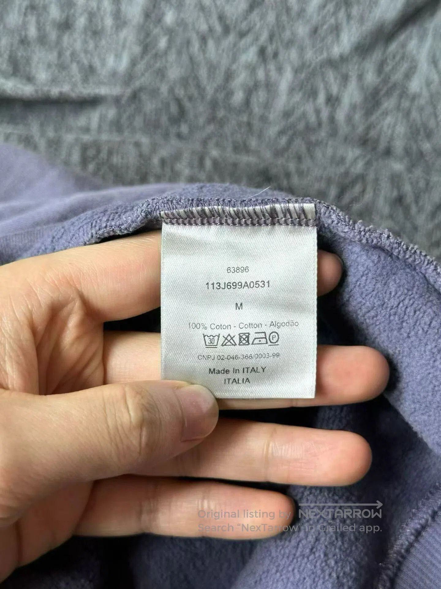 Dior Dior CD Embroidered Sweatshirt. Size US M / EU 48-50 / 2 - 4 Thumbnail
