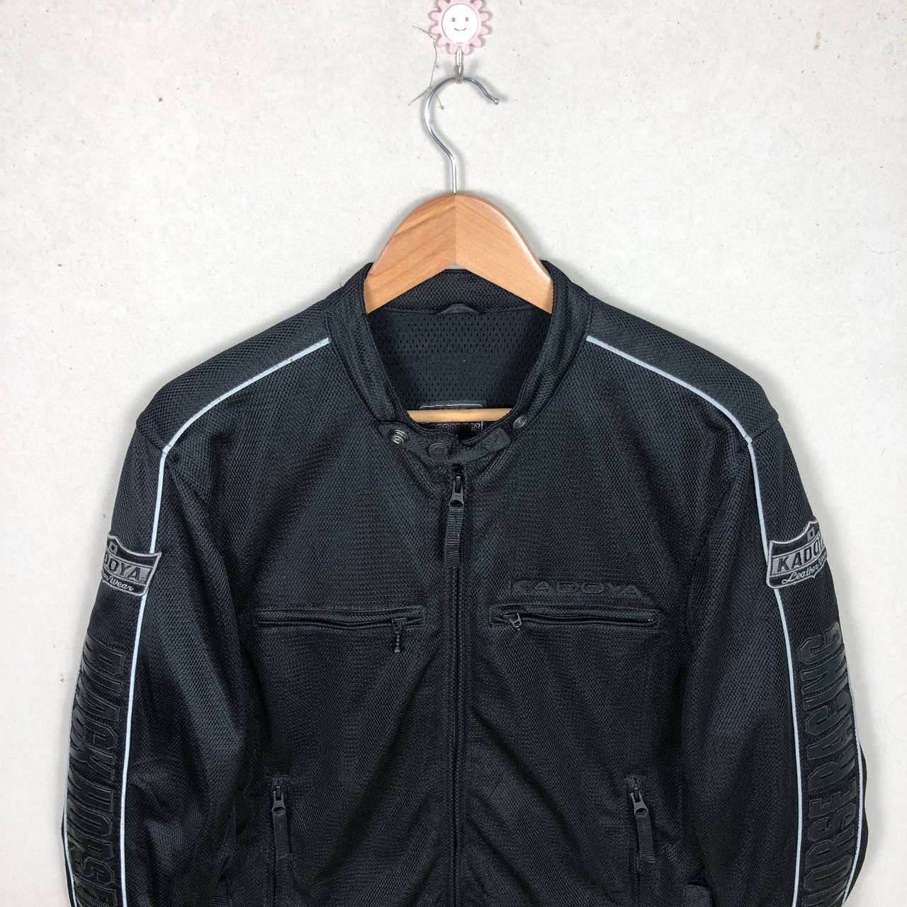 Kadoya Vintage KADOYA Japan Bikers Leather Jacket Size US L / EU 52-54 / 3 - 4 Thumbnail