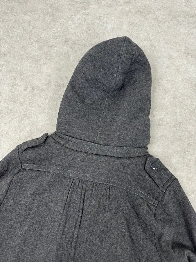 Marc Jacobs Marc Jacobs Grey Napoleon Fur Buttoned Hooded Sweater Size US S / EU 44-46 / 1 - 7 Thumbnail