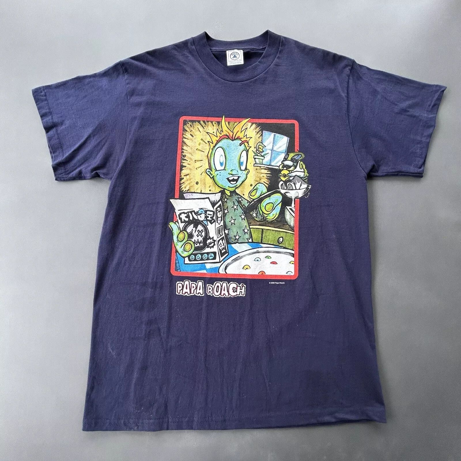 Delta Vintage 2000 Papa Roach T-Shirt Concert Tour Size Size US L / EU 52-54 / 3 - 1 Thumbnail