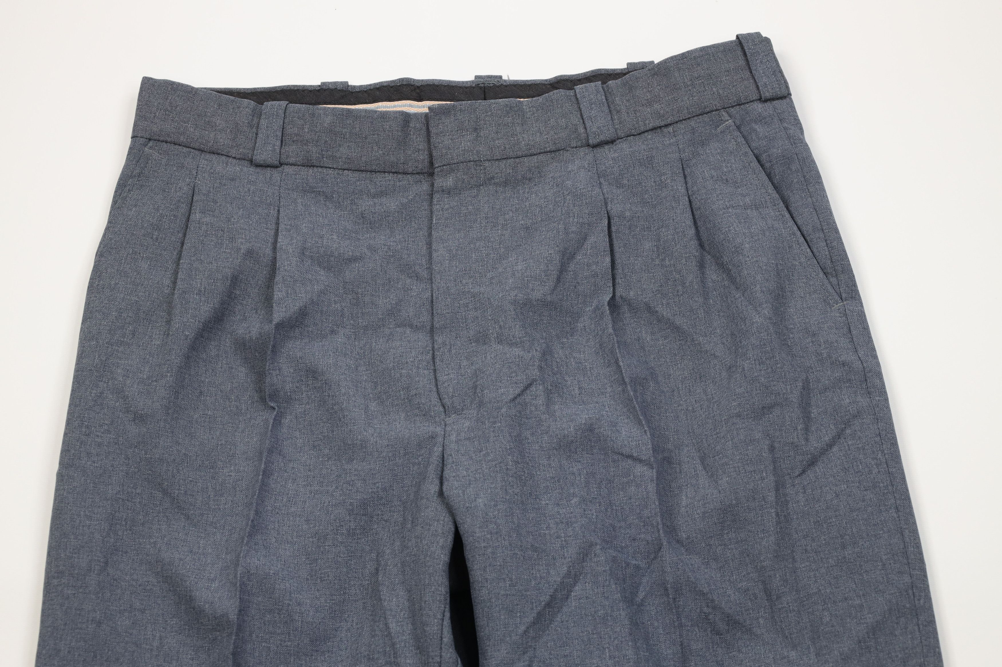 Vintage Vintage 90s Streetwear Knit Flared Wide Leg Chino Pants USA Size US 38 / EU 54 - 2 Thumbnail