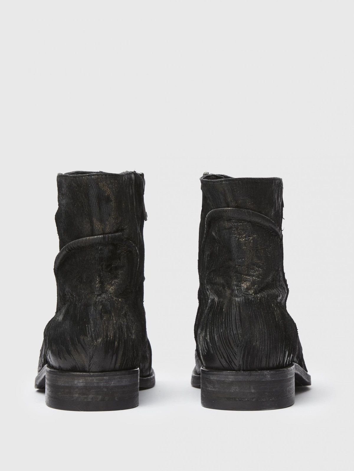 John Varvatos Morrison Scored Leather Boot. 12 Size US 12 / EU 45 - 5 Thumbnail