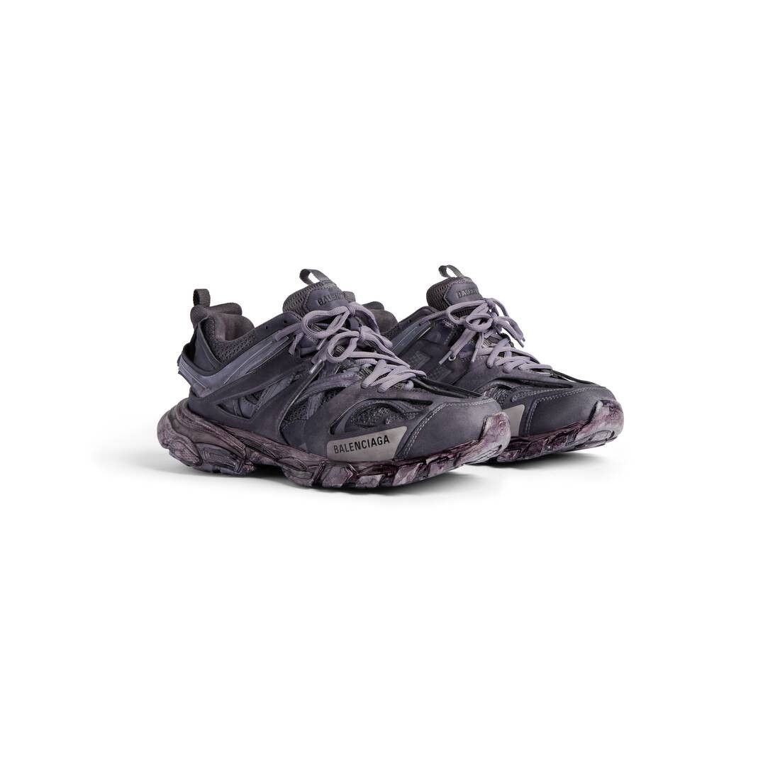 Balenciaga o1mt1gz0325 Track Sneakers in Faded Purple Size US 7 / IT 37 - 2 Thumbnail