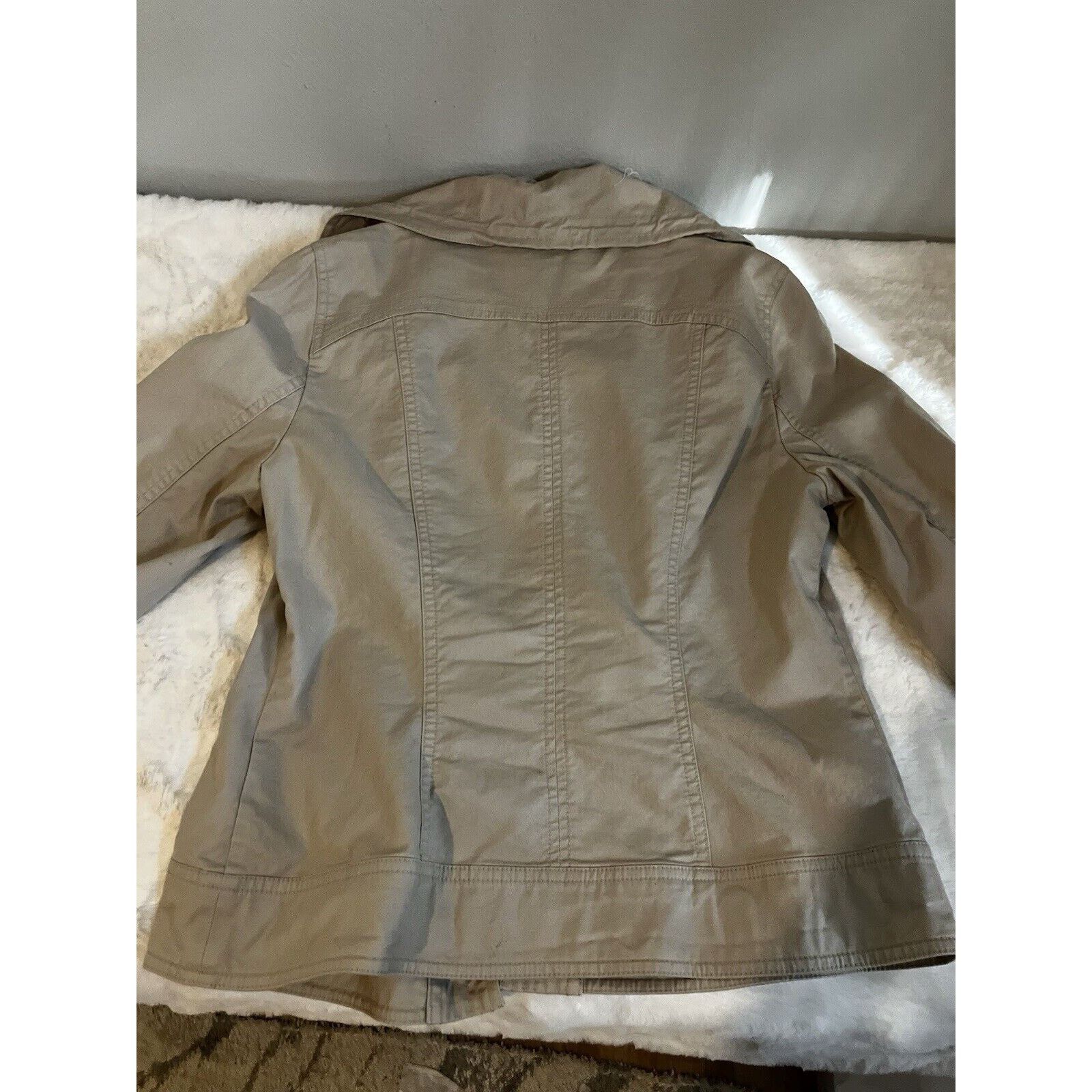 Tribal Streetwear Tribal Brand beige Jacket Blazer Button Frontl SZ 8 NWOT Size M / US 6-8 / IT 42-44 - 3 Thumbnail