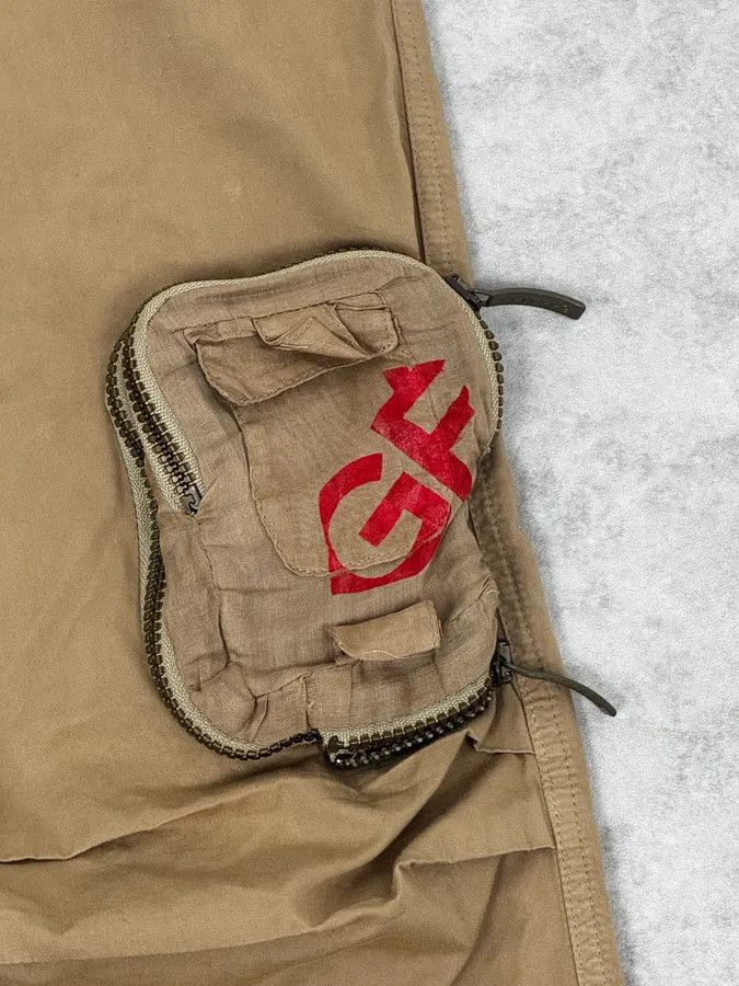 Gianfranco Ferre Gianfranco Ferré Beige Multi-Pockets Cargo Pants Size US 30 / EU 46 - 9 Thumbnail